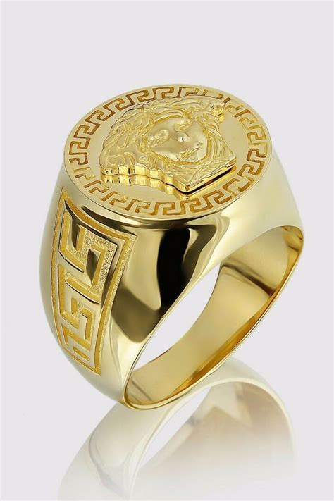 versace ring mens|versace gold chains for men.